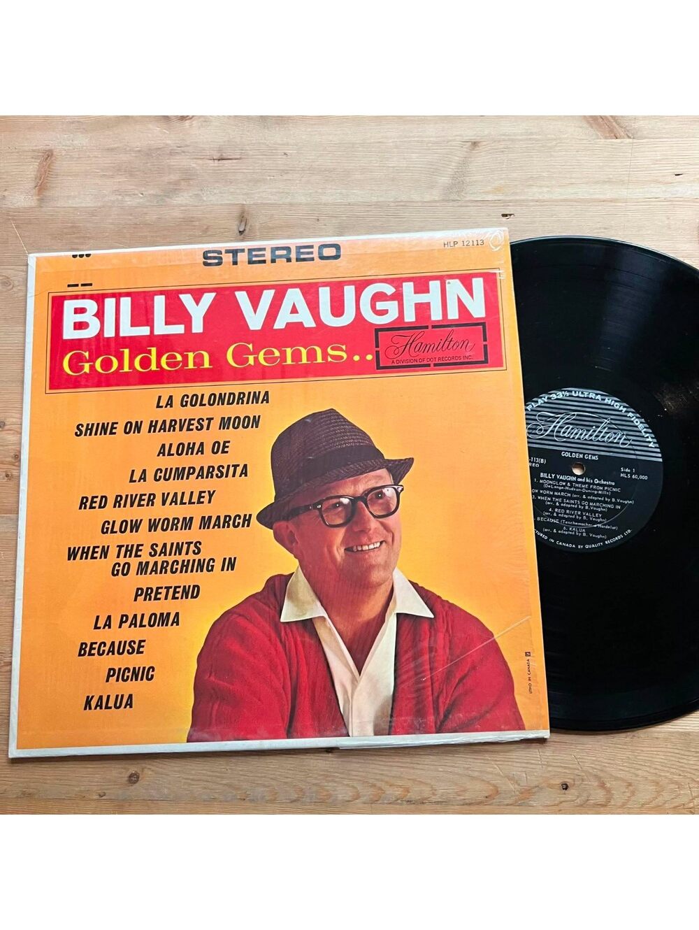 Billy Vaughn - Golden Gems 33rpm VG+ VR26